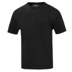 NBA LOS ANGELES LAKERS NEUTRAL DROP SHOULDER MEN'S TEE (BLACK)