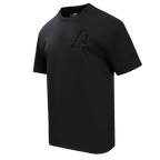 NBA LOS ANGELES LAKERS NEUTRAL DROP SHOULDER MEN'S TEE (BLACK)