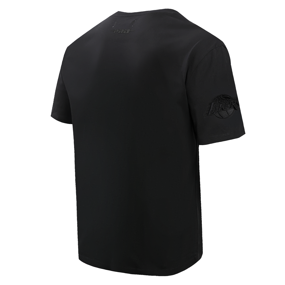NBA LOS ANGELES LAKERS NEUTRAL DROP SHOULDER MEN'S TEE (BLACK)