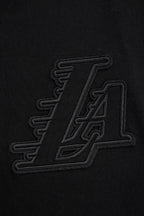 NBA LOS ANGELES LAKERS NEUTRAL DROP SHOULDER MEN'S TEE (BLACK)