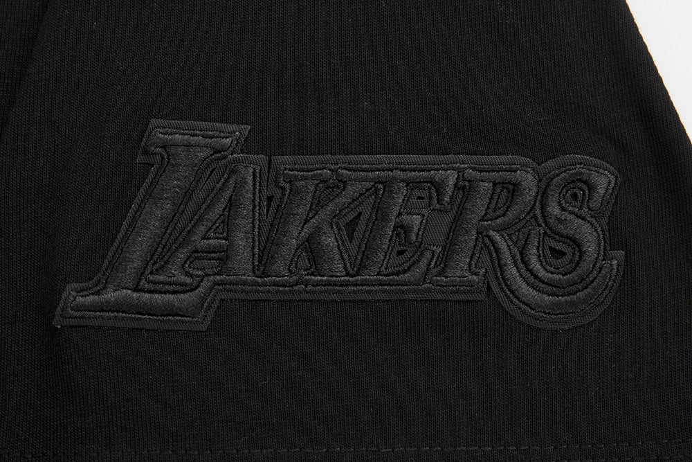 NBA LOS ANGELES LAKERS NEUTRAL DROP SHOULDER MEN'S TEE (BLACK)