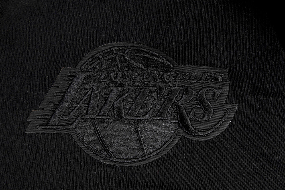 NBA LOS ANGELES LAKERS NEUTRAL DROP SHOULDER MEN'S TEE (BLACK)