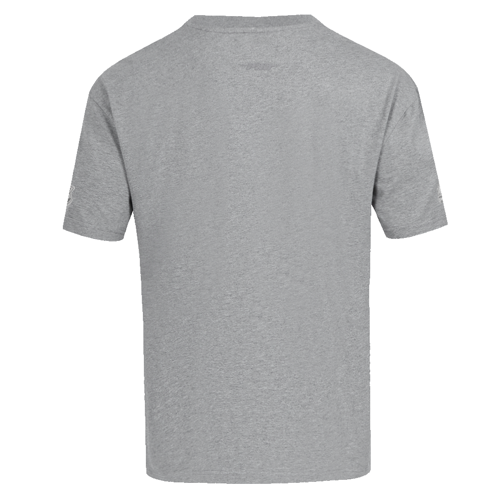 NBA LOS ANGELES LAKERS NEUTRAL T-SHIRT À ÉPAULES TOMBANTES POUR HOMME (GRIS CHINÉ FONCÉ)