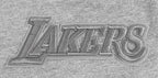 NBA LOS ANGELES LAKERS NEUTRAL T-SHIRT À ÉPAULES TOMBANTES POUR HOMME (GRIS CHINÉ FONCÉ)