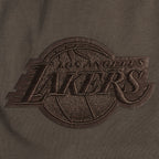 NBA LOS ANGELES LAKERS NEUTRAL T-SHIRT À ÉPAULES TOMBANTES POUR HOMME (TAUPE FONCÉ)