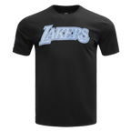 NBA LOS ANGELES LAKERS VARSITY BLUES T-SHIRT POUR HOMME (NOIR)