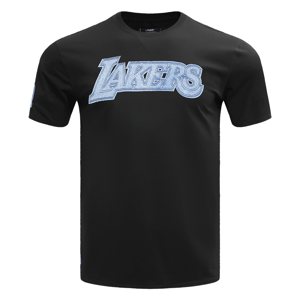 NBA LOS ANGELES LAKERS VARSITY BLUES T-SHIRT POUR HOMME (NOIR)