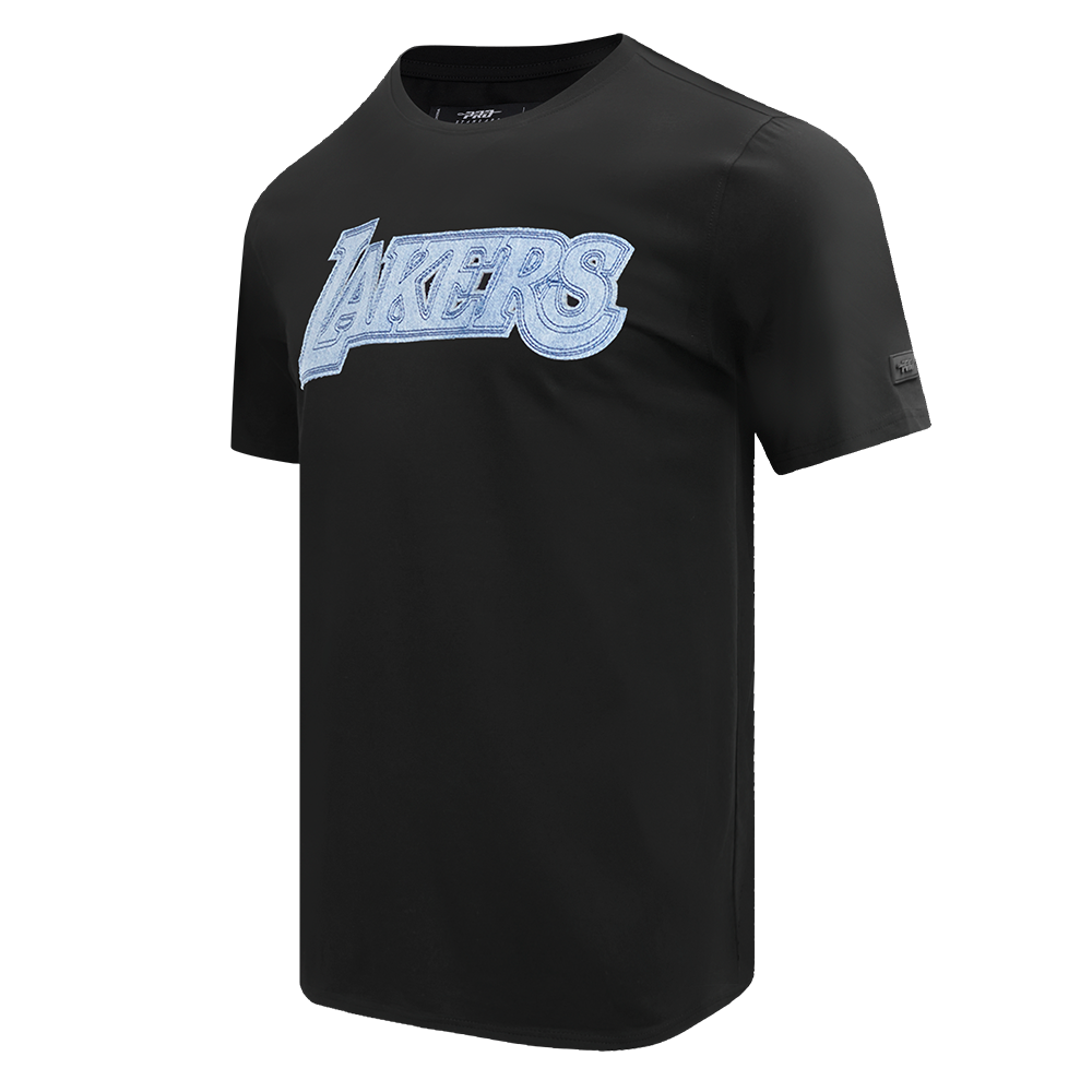 NBA LOS ANGELES LAKERS VARSITY BLUES T-SHIRT POUR HOMME (NOIR)