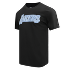 NBA LOS ANGELES LAKERS VARSITY BLUES T-SHIRT POUR HOMME (NOIR)