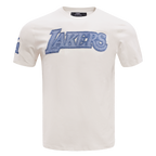 NBA LOS ANGELES LAKERS VARSITY BLUES MEN'S TEE (LINEN)