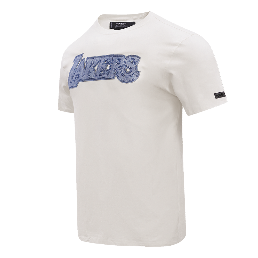NBA LOS ANGELES LAKERS VARSITY BLUES MEN'S TEE (LINEN)