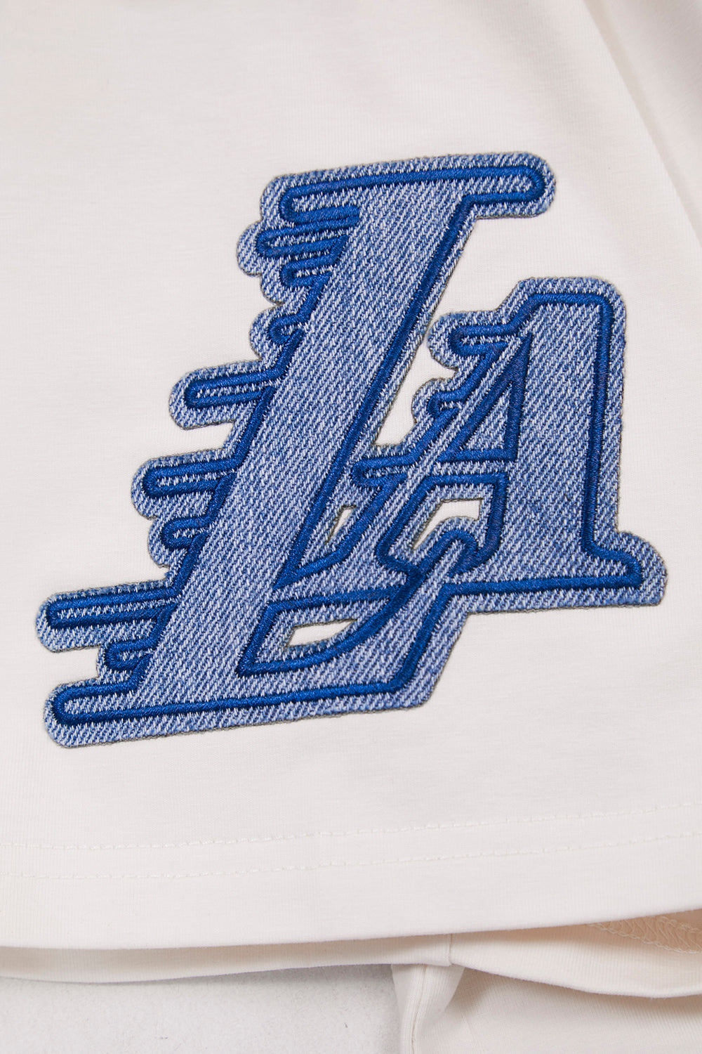 NBA LOS ANGELES LAKERS VARSITY BLUES MEN'S TEE (LINEN)