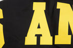 NBA LOS ANGELES LAKERS WINGSPAN T-SHIRT À MANCHES LONGUES ET À ÉPAULES TOMBANTES POUR HOMME (NOIR)