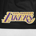 NBA LOS ANGELES LAKERS SOUVENIR SHORT EN FILET POUR HOMME (NOIR)