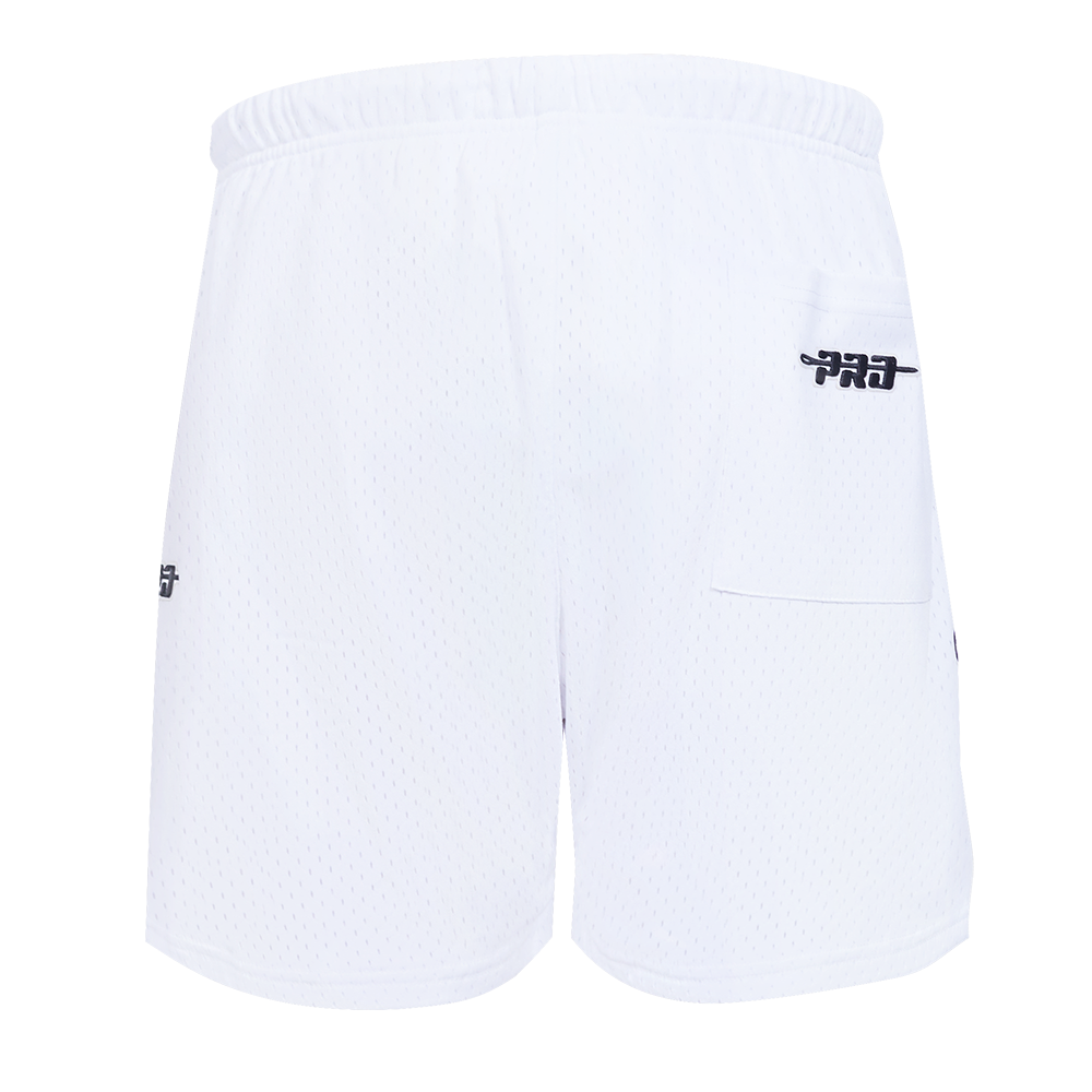 NBA LOS ANGELES LAKERS SOUVENIR MEN'S MESH SHORT (WHITE)