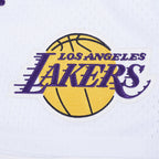 NBA LOS ANGELES LAKERS SOUVENIR MEN'S MESH SHORT (WHITE)