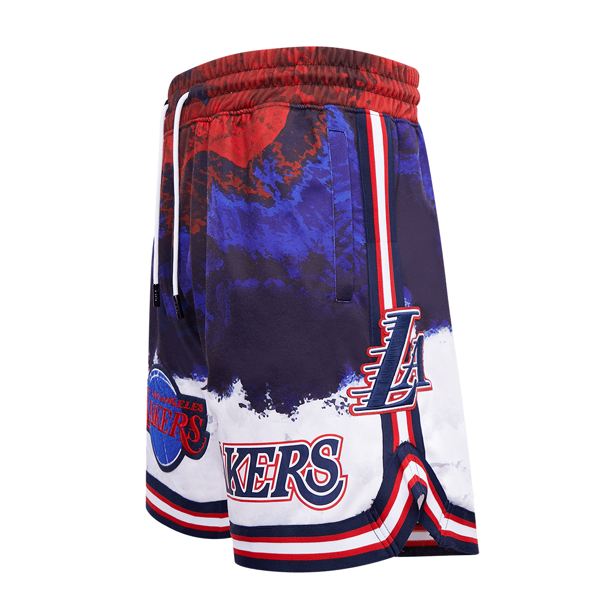 NBA LOS ANGELES LAKERS LOGO PRO TEAM MEN'S SHORT (RED/WHITE/BLUE)