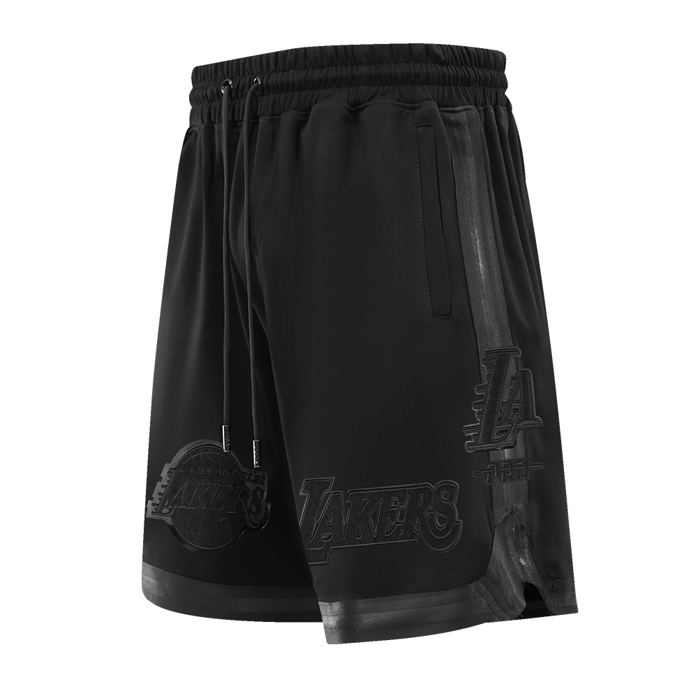 NBA LOS ANGELES LAKERS CLASSIC 3BK MEN'S SHORTS (JET BLACK)