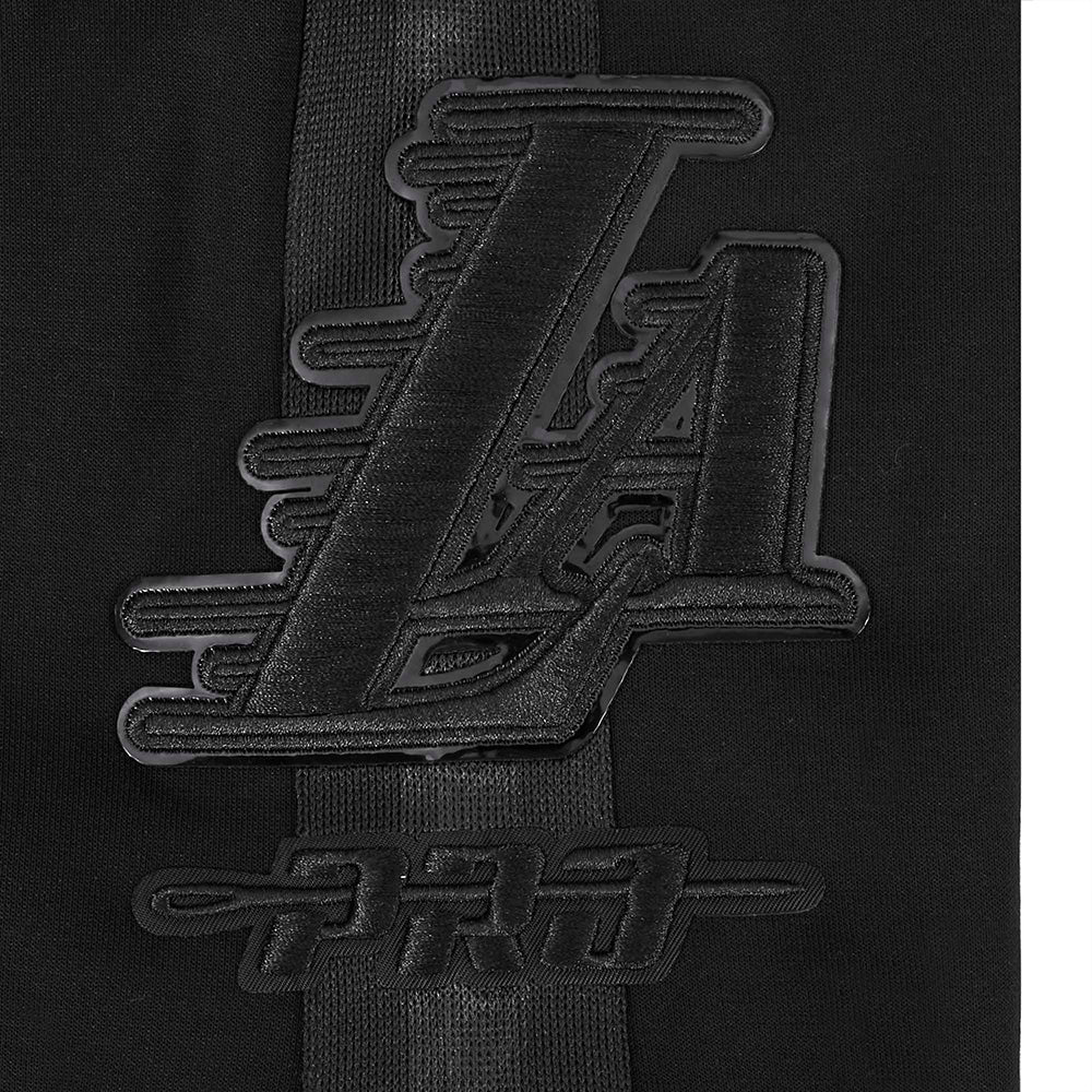 NBA LOS ANGELES LAKERS CLASSIC 3BK MEN'S SHORTS (JET BLACK)