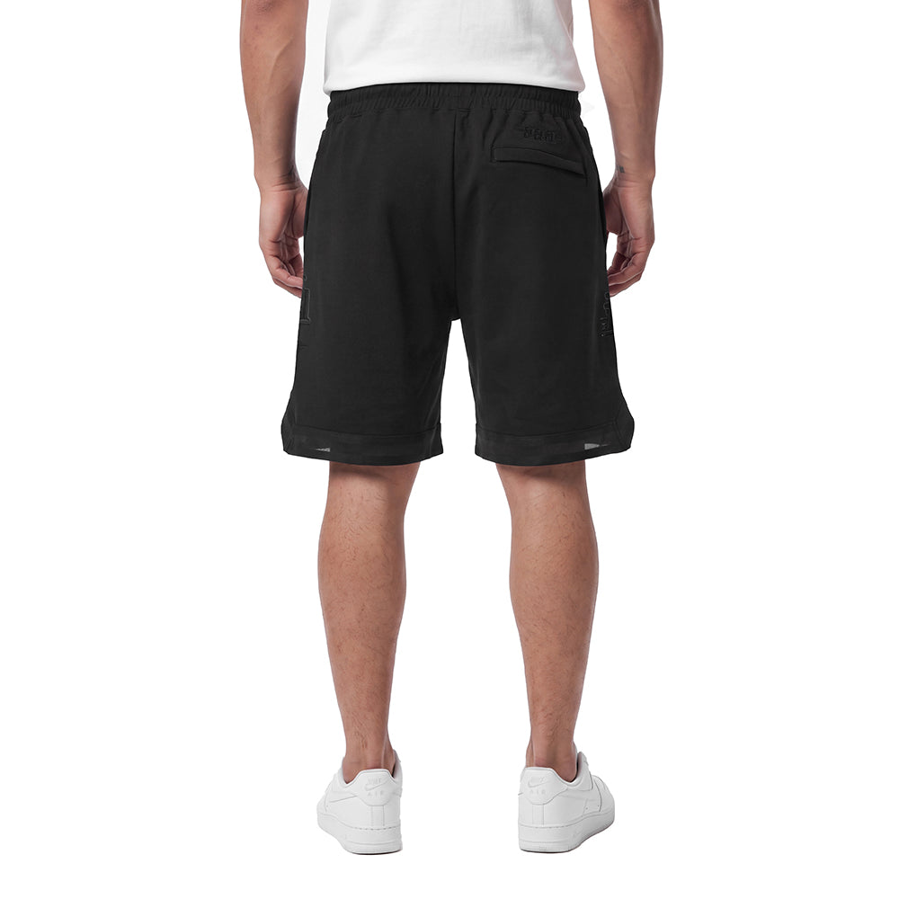 NBA LOS ANGELES LAKERS CLASSIC 3BK MEN'S SHORTS (JET BLACK)
