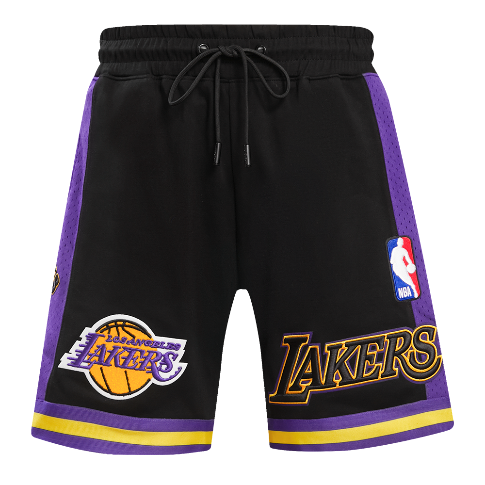 NBA LOS ANGELES LAKERS RETRO CLASSIC MEN'S 2.0 SHORT (BLACK/PURPLE/YELLOW)