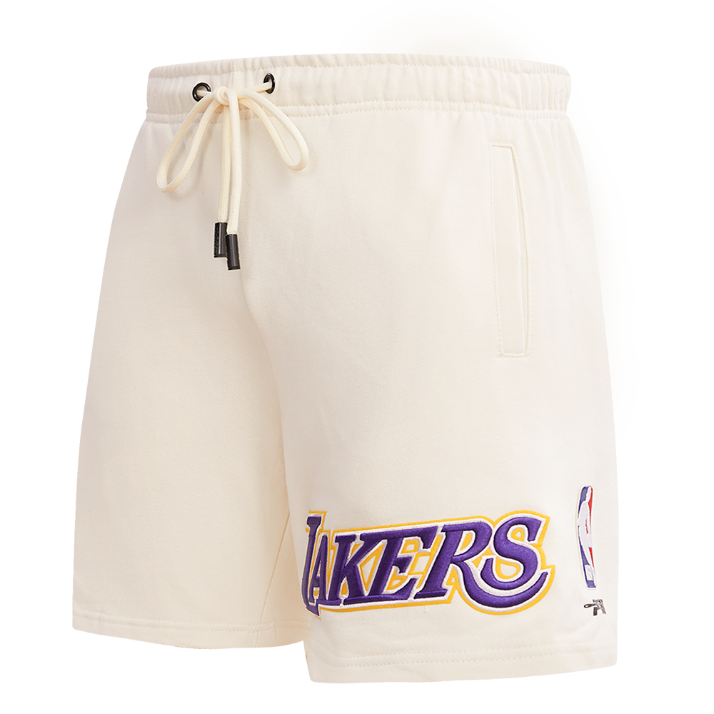NBA LOS ANGELES LAKERS RETRO CLASSIC MEN'S SHORT (EGGSHELL)