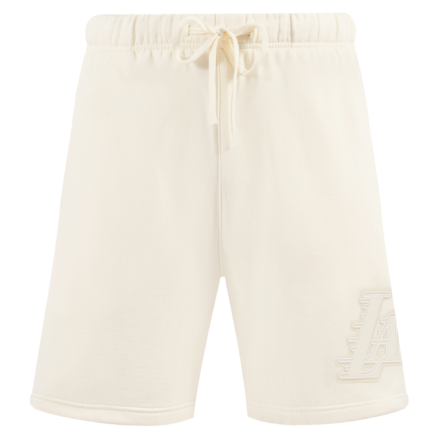 NBA LOS ANGELES LAKERS NEUTRAL MEN'S SHORT (EGGSHELL)