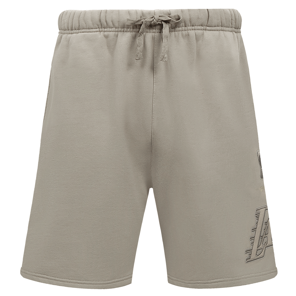 NBA LOS ANGELES LAKERS NEUTRAL MEN'S SHORT (TAUPE)