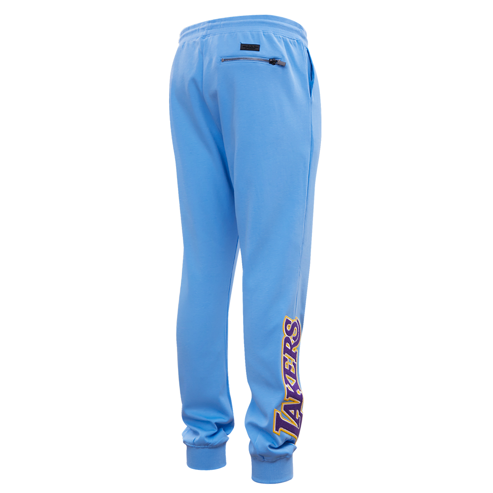 NBA LOS ANGELES LAKERS CLASSIC CHENILLE MEN'S JOGGER (UNIVERSITY BLUE)