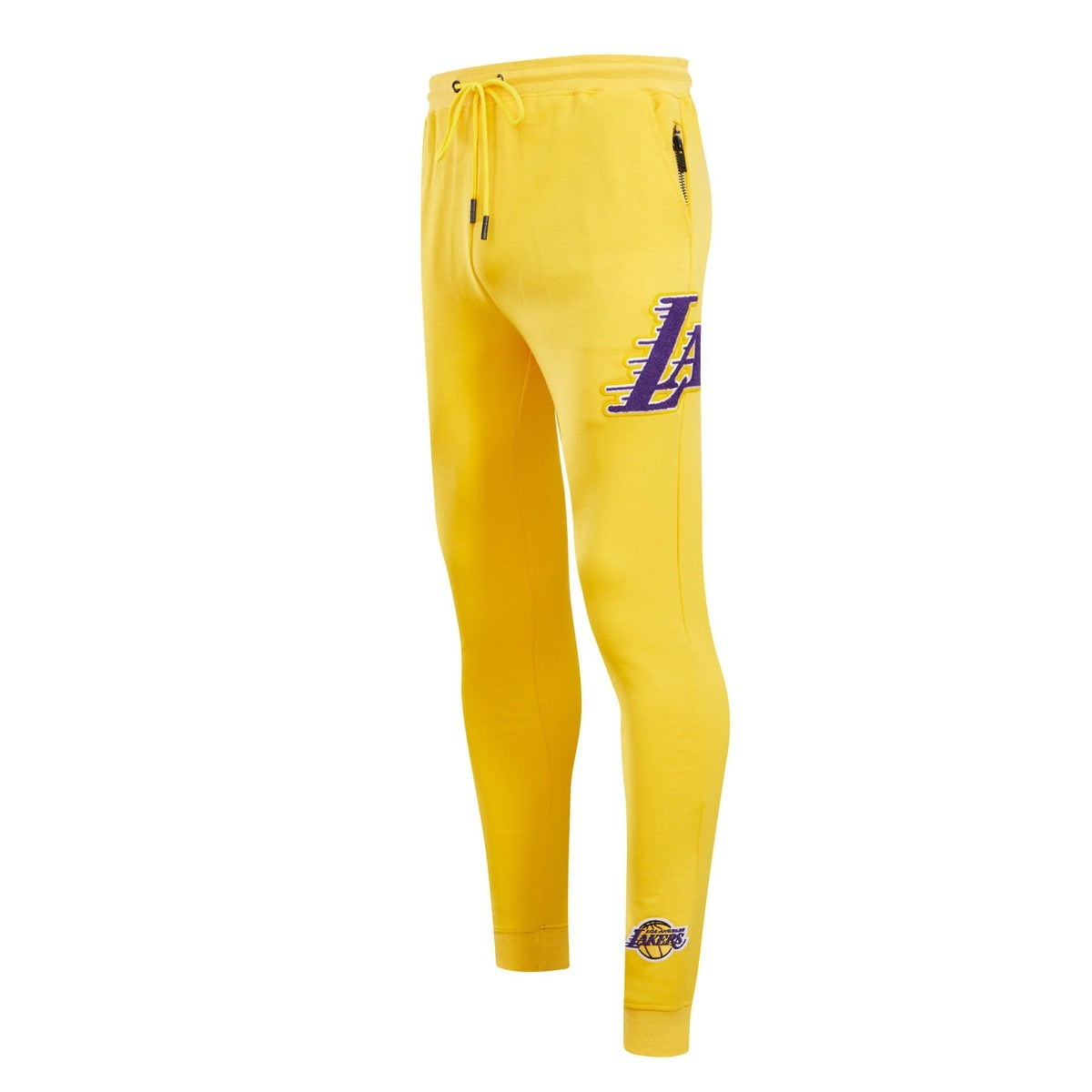 NBA LOS ANGELES LAKERS CLASSIC CHENILLE PANTALON JOGGER POUR HOMME (JAUNE)