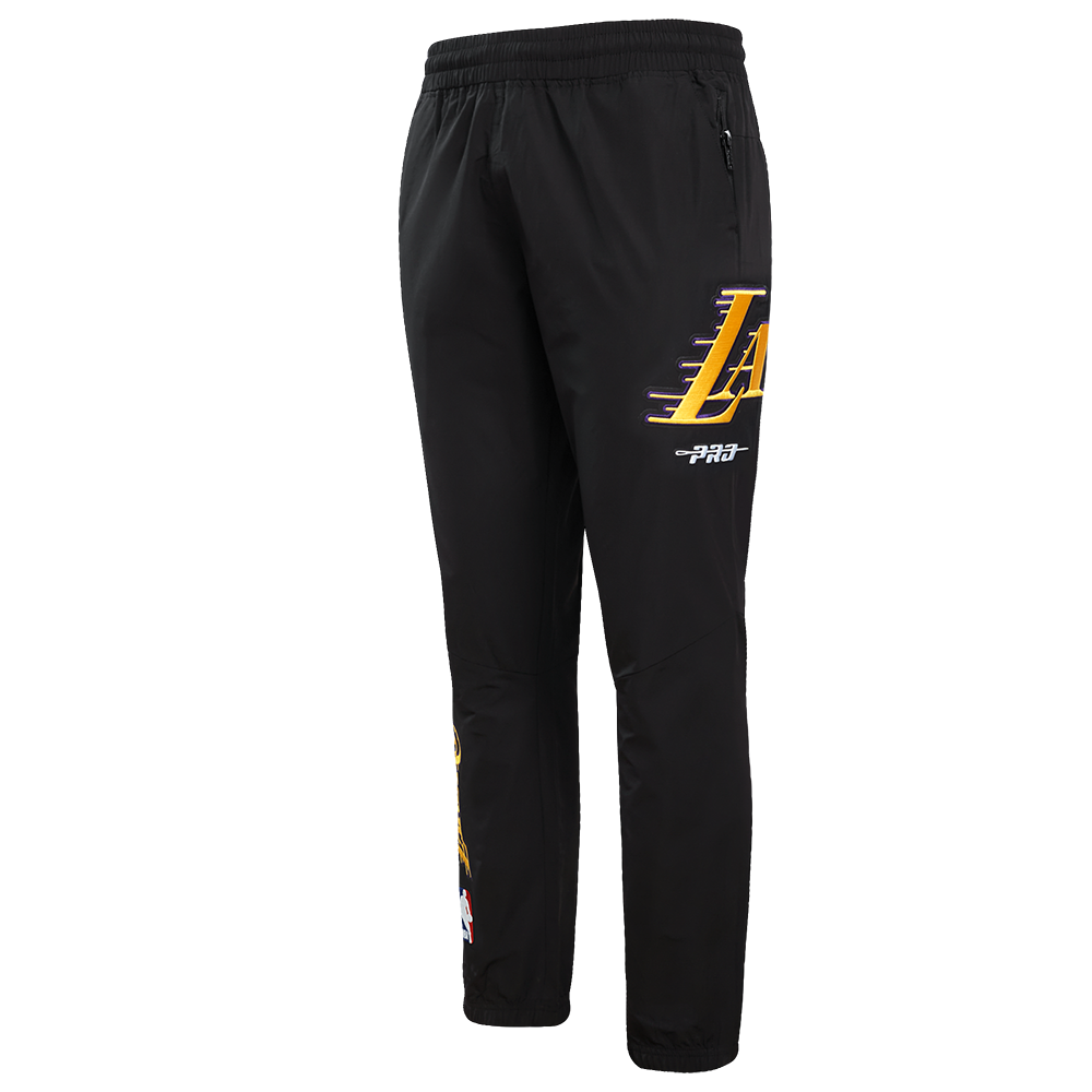 NBA LOS ANGELES LAKERS CLASSIC WIND SUIT PANTALON TISSÉ POUR HOMME (NOIR)