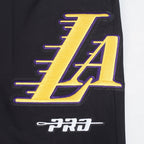 NBA LOS ANGELES LAKERS CLASSIC WIND SUIT PANTALON TISSÉ POUR HOMME (NOIR)