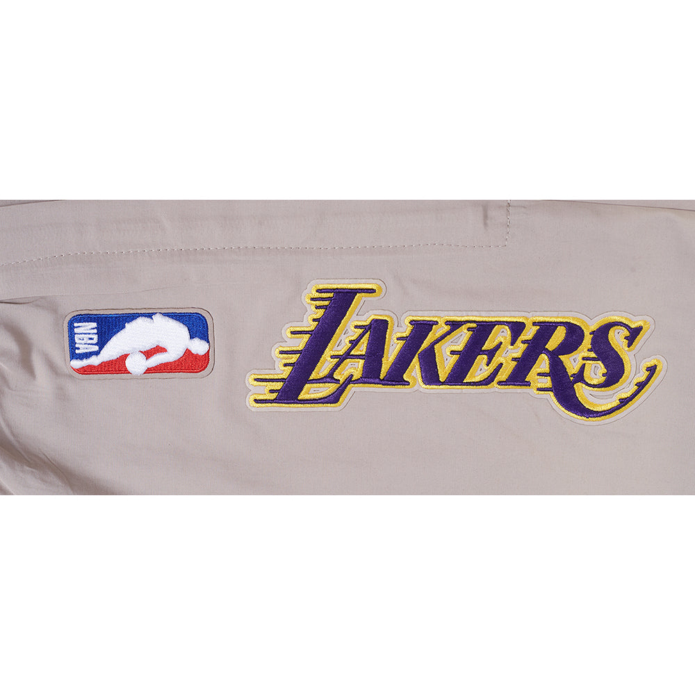 NBA LOS ANGELES LAKERS CLASSIC WIND SUIT PANTALON TISSÉ POUR HOMME (KAKI)