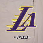 NBA LOS ANGELES LAKERS CLASSIC WIND SUIT PANTALON TISSÉ POUR HOMME (KAKI)