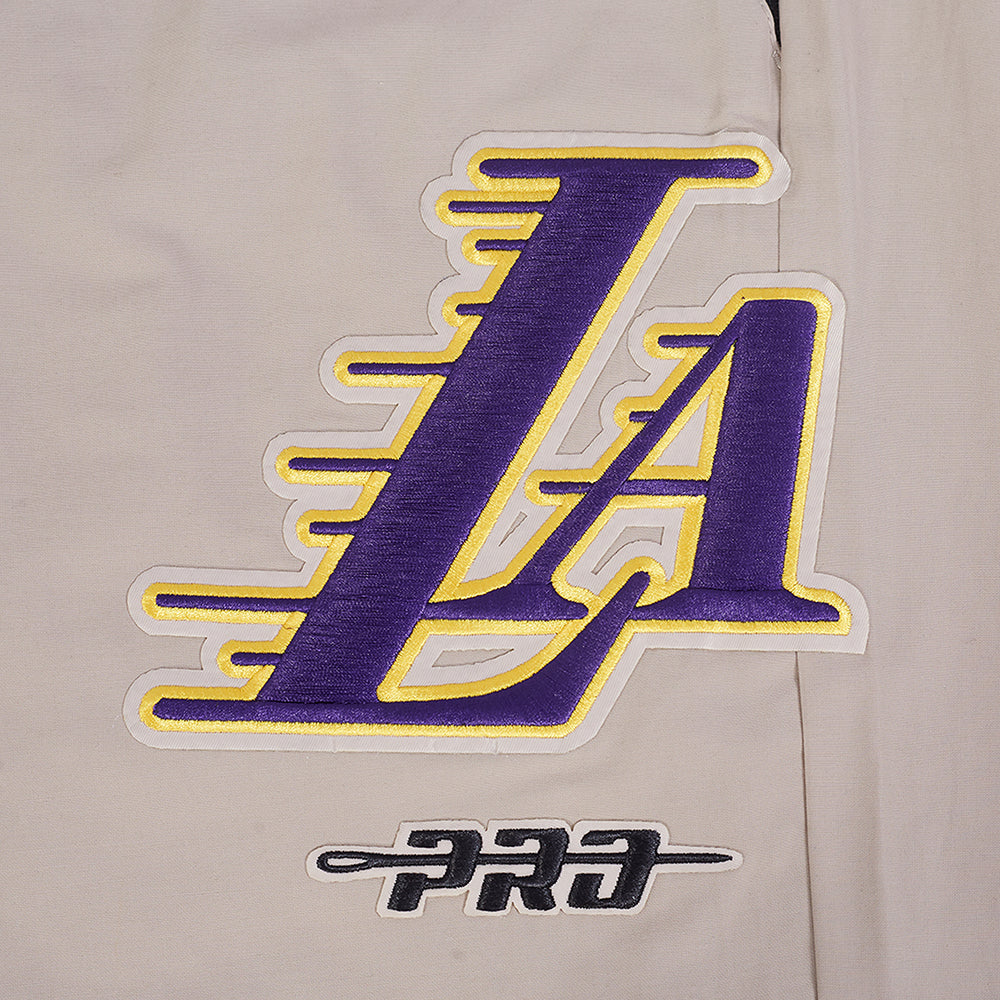 NBA LOS ANGELES LAKERS CLASSIC WIND SUIT PANTALON TISSÉ POUR HOMME (KAKI)
