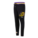 NBA LOS ANGELES LAKERS PANTALON OUATÉ MASHUP CÔTELÉ POUR HOMME (NOIR/VIOLET)