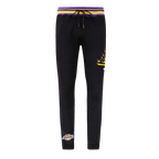 NBA LOS ANGELES LAKERS PANTALON OUATÉ MASHUP CÔTELÉ POUR HOMME (NOIR/VIOLET)