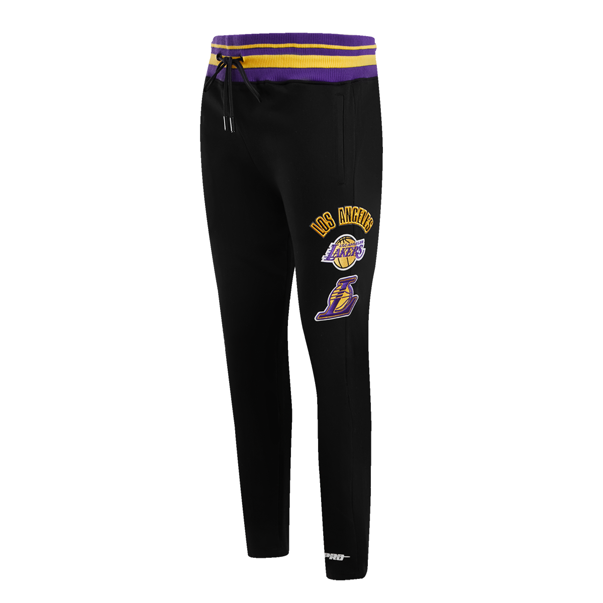 NBA LOS ANGELES LAKERS RETRO CLASSIC MEN'S SWEATPANT (BLACK/PURPLE/YELLOW)