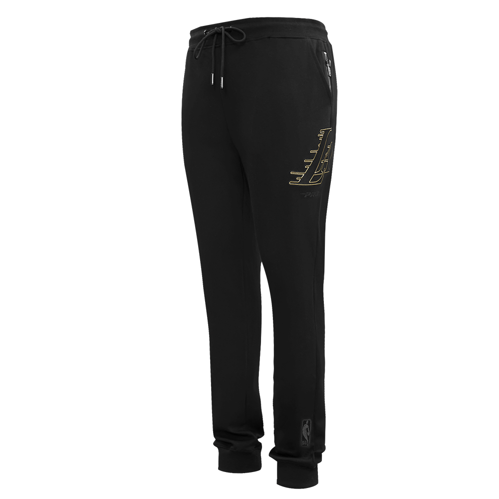 NBA LOS ANGELES LAKERS BLACK & GOLD MEN'S DK JOGGER (BLACK)