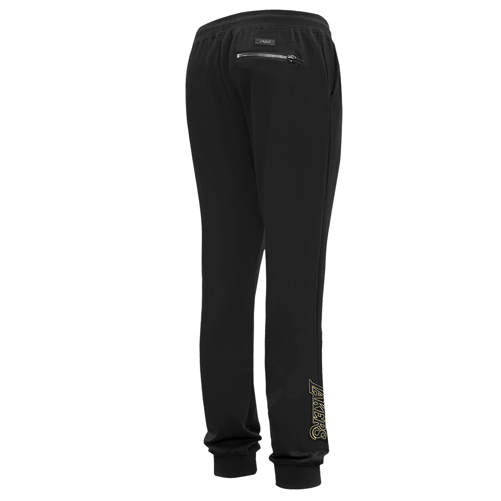 NBA LOS ANGELES LAKERS BLACK & GOLD MEN'S DK JOGGER (BLACK)