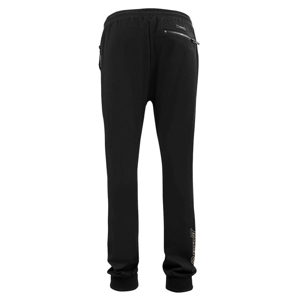 NBA LOS ANGELES LAKERS BLACK & GOLD MEN'S DK JOGGER (BLACK)