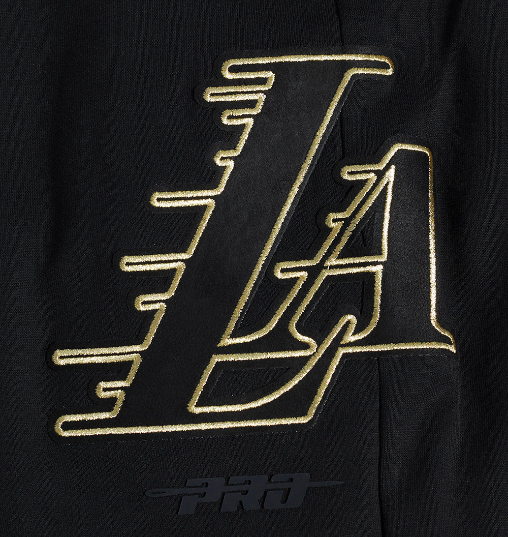 NBA LOS ANGELES LAKERS BLACK & GOLD MEN'S DK JOGGER (BLACK)