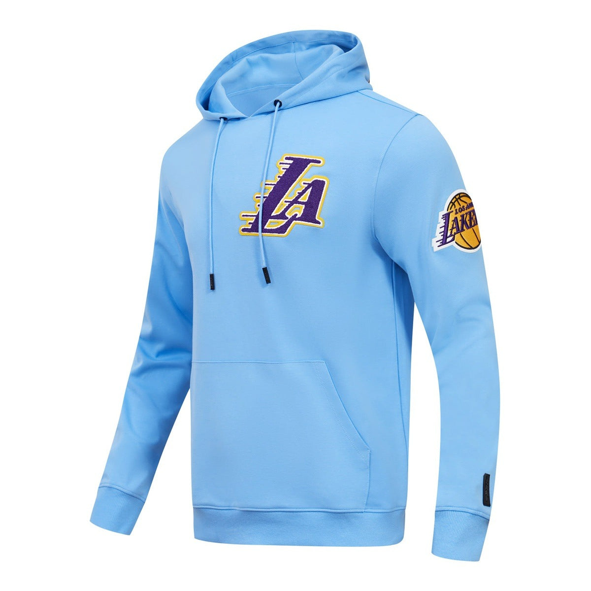 NBA LOS ANGELES LAKERS CLASSIC CHENILLE MEN'S PULLOVER HOODIE (UNIVERSITY BLUE)