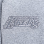 NBA LOS ANGELES LAKERS REVERSE FRENCH TERRY MEN'S PULLOVER HOODIE (DARK HEATHER GRAY)