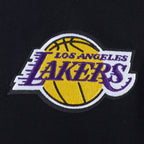 NBA LOS ANGELES LAKERS CITY RANSOM CHANDAIL À CAPUCHON EN MOLLETON CÔTELÉ POUR HOMME (NOIR/VIOLET)