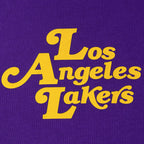 NBA LOS ANGELES LAKERS SOUVENIR MEN'S FLEECE PULLOVER HOODIE (PURPLE)