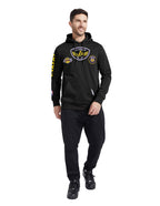 NBA LOS ANGELES LAKERS BORN FOR SPORT CHANDAIL À CAPUCHON EN MOLLETON POUR HOMME (NOIR)