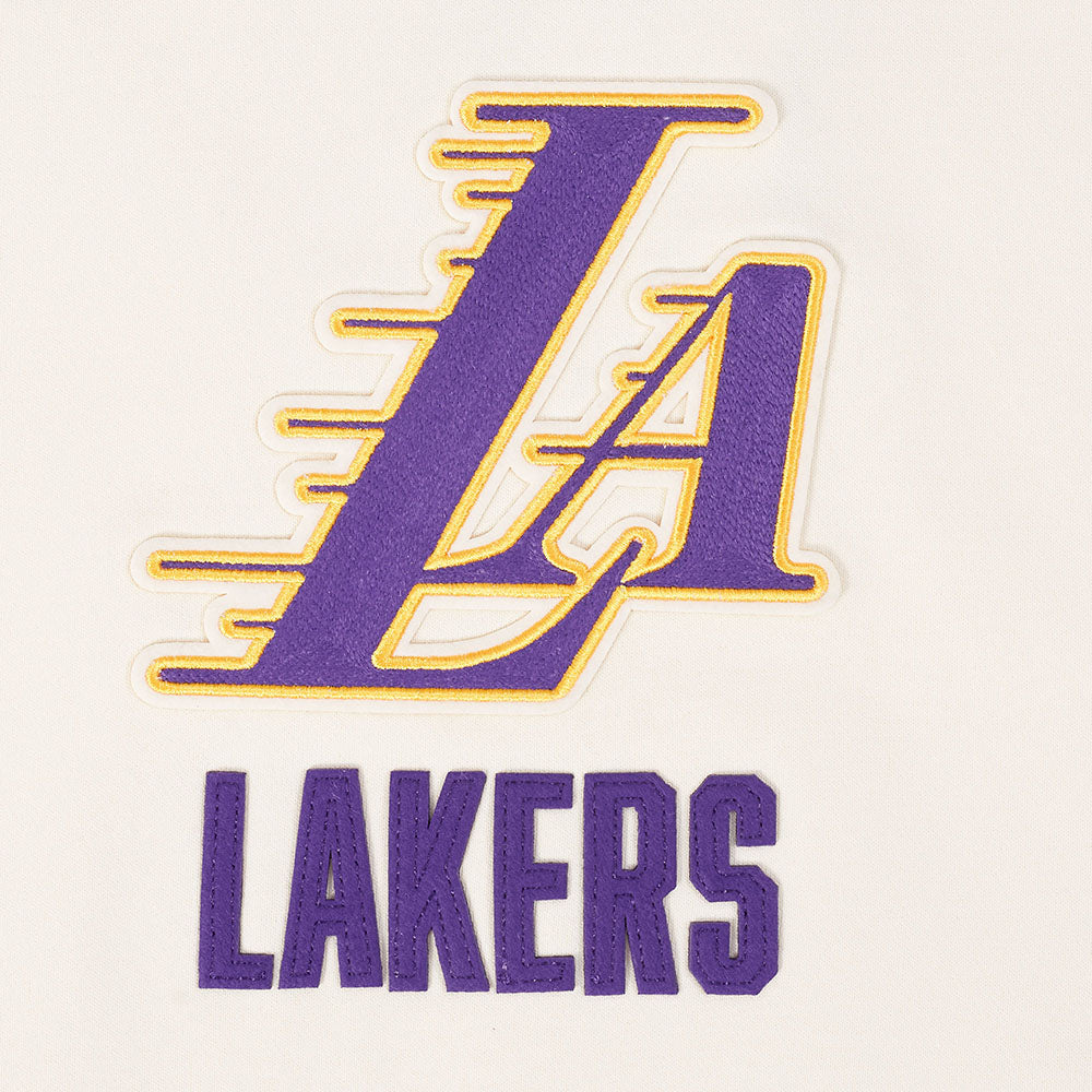 NBA LOS ANGELES LAKERS MODERN ORIGINALS CHANDAIL À COL ROND EN MOLLETON POUR HOMME (COQUILLE D'ŒUF)