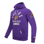NBA LOS ANGELES LAKERS MODERN ORIGINALS MEN'S FLC PO HOODIE (Purple)