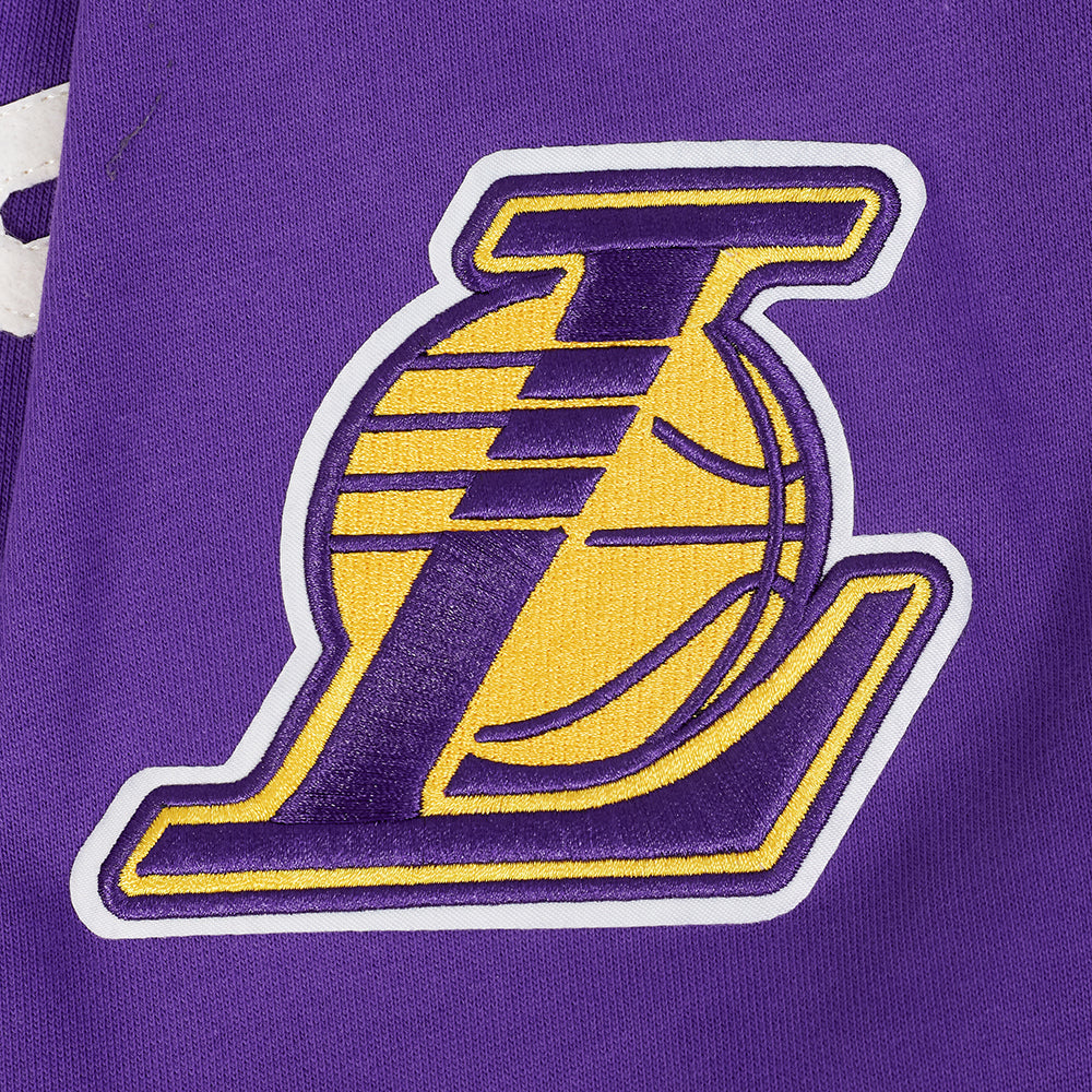 NBA LOS ANGELES LAKERS MODERN ORIGINALS MEN'S FLC PO HOODIE (Purple)